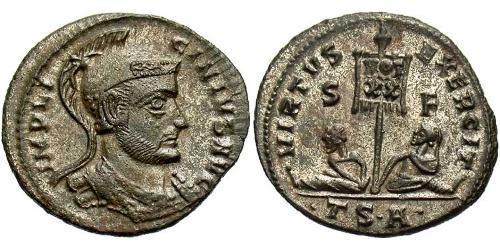 1 Follis /  AE3 Imperio romano (27BC-395) Bronce Licinio I (265-324)