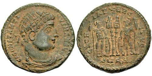1 Follis /  AE3 Imperio romano (27BC-395) Bronce Constantino I (272 - 337)