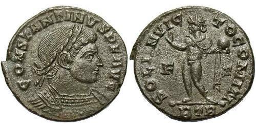 1 Follis /  AE3 Imperio romano (27BC-395) Bronce Constantino I (272 - 337)