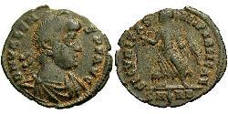 1 Follis /  AE3 Byzantinisches Reich (330-1453) Bronze Valens (328-378)