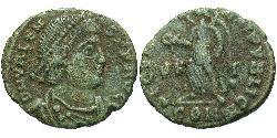 1 Follis /  AE3 Byzantinisches Reich (330-1453) Bronze Valens (328-378)