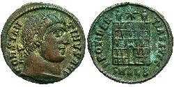 1 Follis /  AE3 Empire romain (27BC-395) Bronze Constantin I (272 - 337)