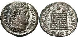 1 Follis /  AE3 Empire romain (27BC-395) Bronze Constantin I (272 - 337)