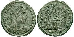 1 Follis /  AE3 Empire romain (27BC-395) Bronze Constantin I (272 - 337)