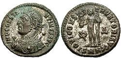 1 Follis /  AE3 Empire romain (27BC-395) Bronze Constantin I (272 - 337)