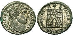 1 Follis /  AE3 Empire romain (27BC-395) Bronze Constantin I (272 - 337)