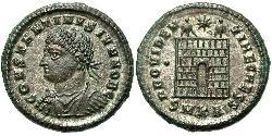 1 Follis /  AE3 Empire romain (27BC-395) Bronze Constantin I (272 - 337)