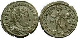 1 Follis /  AE3 Empire romain (27BC-395) Bronze Constantin I (272 - 337)