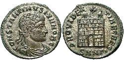 1 Follis /  AE3 Empire romain (27BC-395) Bronze Constance II (317 - 361)