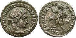 1 Follis /  AE3 Empire romain (27BC-395) Bronze Constantin I (272 - 337)