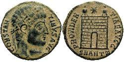 1 Follis /  AE3 Empire romain (27BC-395) Bronze Constantin I (272 - 337)