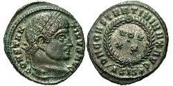 1 Follis /  AE3 Empire romain (27BC-395) Bronze Constantin I (272 - 337)
