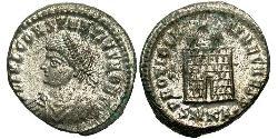 1 Follis /  AE3 Empire romain (27BC-395) Bronze Constance II (317 - 361)