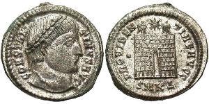 1 Follis /  AE3 Empire romain (27BC-395) Bronze Constantin I (272 - 337)