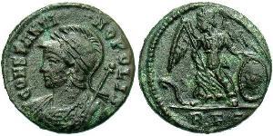 1 Follis /  AE3 Empire romain (27BC-395) Bronze Constantin I (272 - 337)