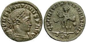 1 Follis /  AE3 Empire romain (27BC-395) Bronze Constantin I (272 - 337)
