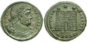 1 Follis /  AE3 Empire romain (27BC-395) Bronze Constantin I (272 - 337)