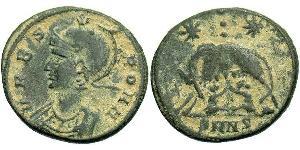 1 Follis /  AE3 Empire romain (27BC-395) Bronze Constantin I (272 - 337)