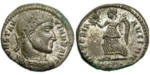 1 Follis /  AE3 Empire romain (27BC-395) Bronze Constantin I (272 - 337)