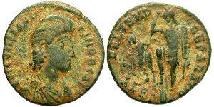 1 Follis /  AE3 Empire romain (27BC-395) Bronze Trébonien Galle (206-253)