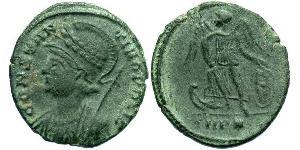 1 Follis /  AE3 Empire romain (27BC-395) Bronze Constantin I (272 - 337)