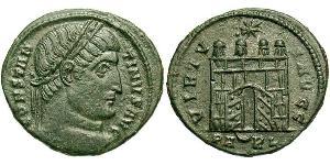 1 Follis /  AE3 Empire romain (27BC-395) Bronze Constantin I (272 - 337)