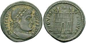 1 Follis /  AE3 Empire romain (27BC-395) Bronze Constantin I (272 - 337)