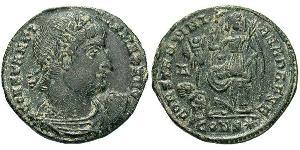 1 Follis /  AE3 Empire romain (27BC-395) Bronze Constantin I (272 - 337)