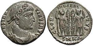 1 Follis /  AE3 Empire romain (27BC-395) Bronze Constantin I (272 - 337)