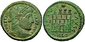 1 Follis /  AE3 Empire romain (27BC-395) Bronze Constantin I (272 - 337)