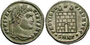 1 Follis /  AE3 Empire romain (27BC-395) Bronze Constantin I (272 - 337)
