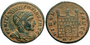 1 Follis /  AE3 Empire romain (27BC-395) Bronze Constantin I (272 - 337)