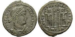 1 Follis /  AE3 Empire romain (27BC-395) Bronze Constantin I (272 - 337)