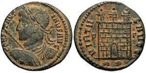 1 Follis /  AE3 Empire romain (27BC-395) Bronze Constantin I (272 - 337)