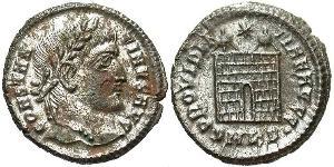 1 Follis /  AE3 Empire romain (27BC-395) Bronze Constantin I (272 - 337)