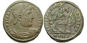 1 Follis /  AE3 Empire romain (27BC-395) Bronze Constantin I (272 - 337)