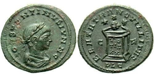 1 Follis /  AE3 Empire romain (27BC-395) Bronze Constance II (317 - 361)