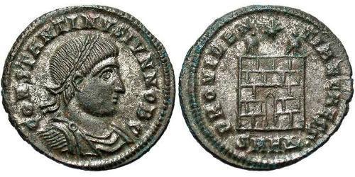 1 Follis /  AE3 Empire romain (27BC-395) Bronze Constantin I (272 - 337)