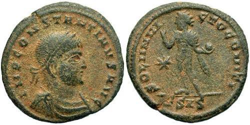 1 Follis /  AE3 Empire romain (27BC-395) Bronze Constantin I (272 - 337)