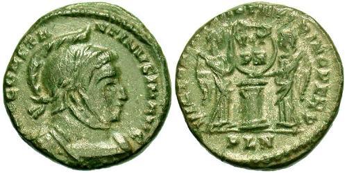 1 Follis /  AE3 Empire romain (27BC-395) Bronze Constantin I (272 - 337)
