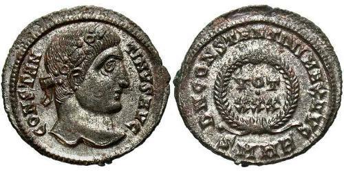 1 Follis /  AE3 Empire romain (27BC-395) Bronze Constantin I (272 - 337)