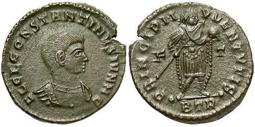 1 Follis /  AE3 Empire romain (27BC-395) Bronze Constance II (317 - 361)
