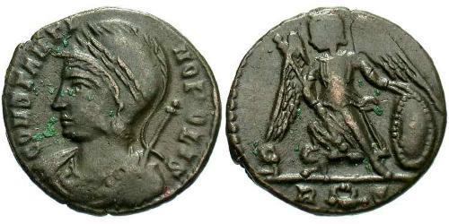 1 Follis /  AE3 Empire romain (27BC-395) Bronze Constantin I (272 - 337)