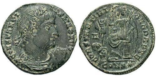 1 Follis /  AE3 Empire romain (27BC-395) Bronze Constantin I (272 - 337)