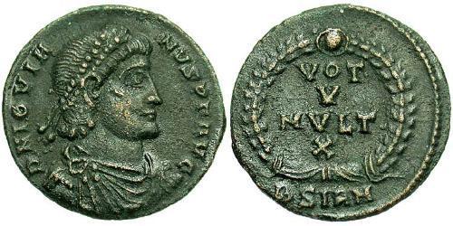 1 Follis /  AE3 Empire romain (27BC-395) Bronze Jovien (331- 364)