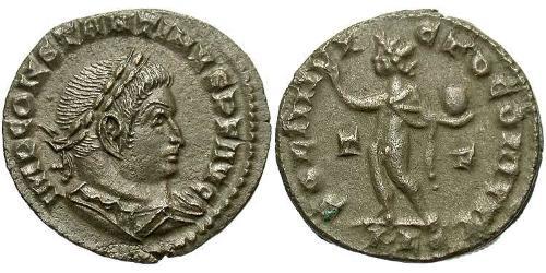 1 Follis /  AE3 Empire romain (27BC-395) Bronze Constantin I (272 - 337)