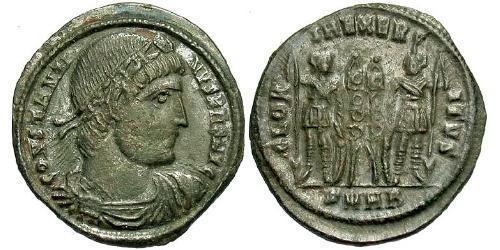 1 Follis /  AE3 Empire romain (27BC-395) Bronze Constantin I (272 - 337)