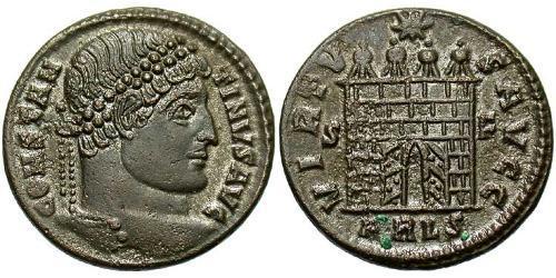 1 Follis /  AE3 Empire romain (27BC-395) Bronze Constantin I (272 - 337)