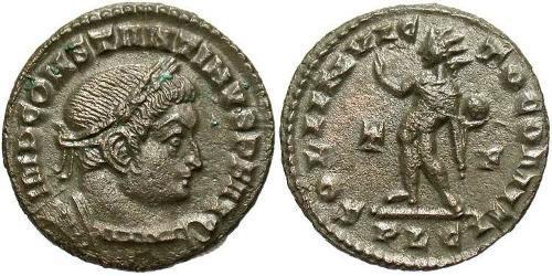 1 Follis /  AE3 Empire romain (27BC-395) Bronze Constantin I (272 - 337)
