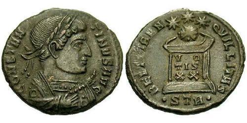 1 Follis /  AE3 Empire romain (27BC-395) Bronze Constantin I (272 - 337)